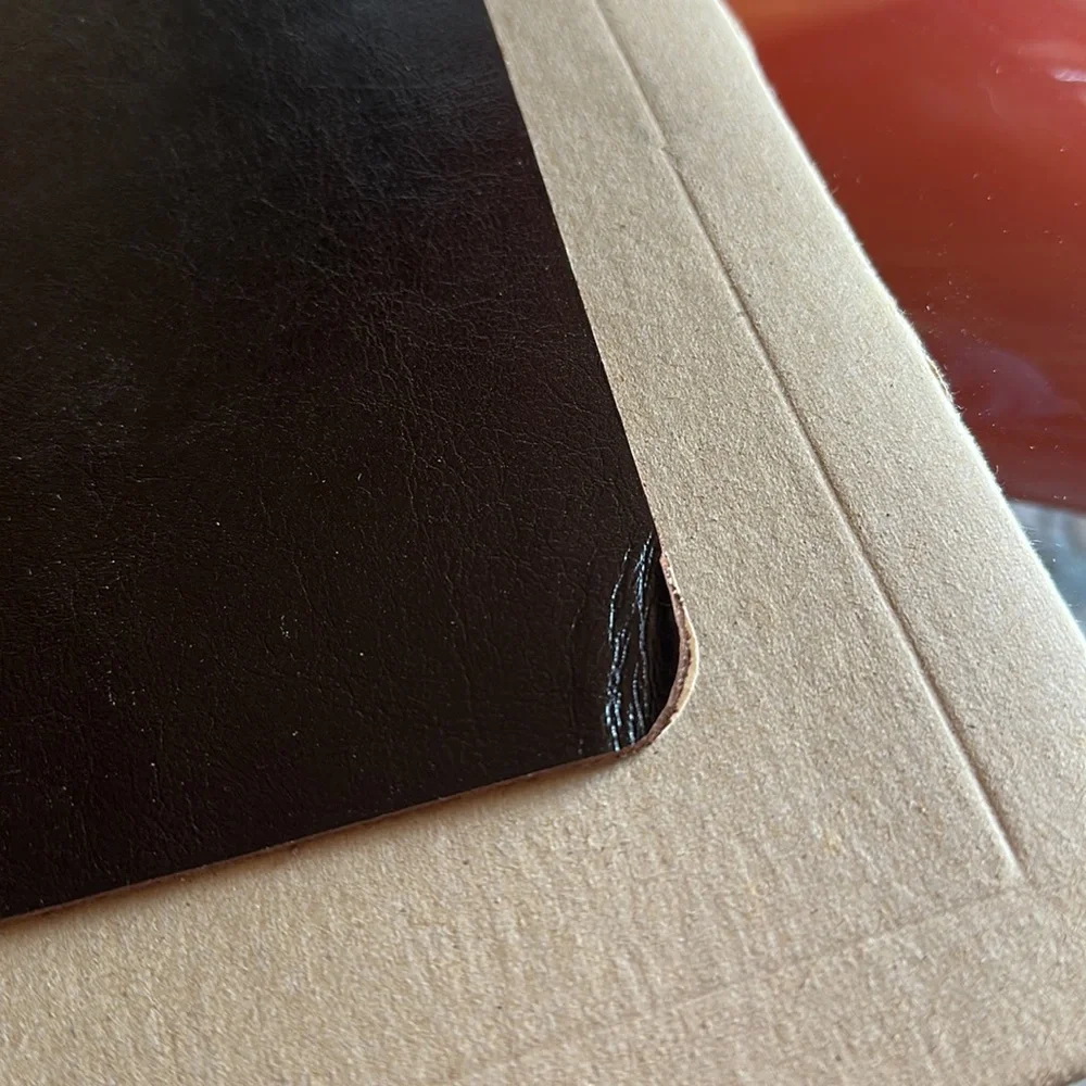 MacBook premium leather cover